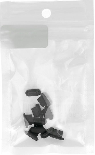 Dust Plug 3.5mm Klinke Dekoration Schwarz