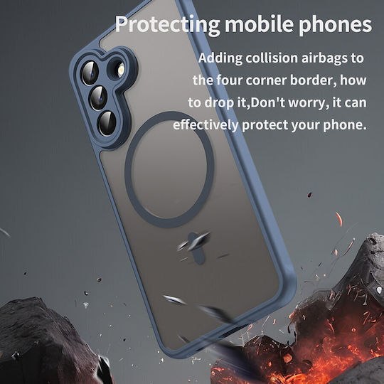 Techsuit Halofrost Ii Umschlag Rückseite Kunststoff Marineblau (Samsung Galaxy A57 5G - Techsuit)