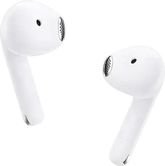Edifier X2 Plus Earbud Bluetooth Handsfree Ακουστικά με Αντοχή στον Ιδρώτα και Θήκη Φόρτισης Λευκά