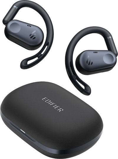 Edifier Comfo Flex Open Ear Bluetooth Handsfree Earphones with Sweat Resistance and Charging Case Black