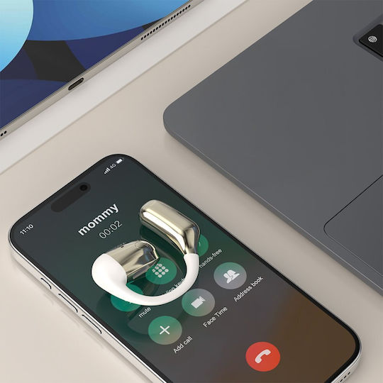Dudao U4Pro Open Ear Casti Bluetooth Handsfree cu Rezistență la Transpirație Aur