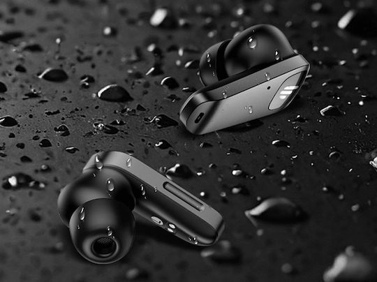 Edifier NeoBuds Planar Bluetooth Handsfree Ακουστικά με Αντοχή στον Ιδρώτα και Θήκη Φόρτισης Μαύρα