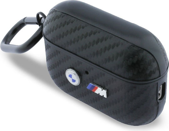 BMW Husă în culoare neagră pentru Apple AirPods Pro 3