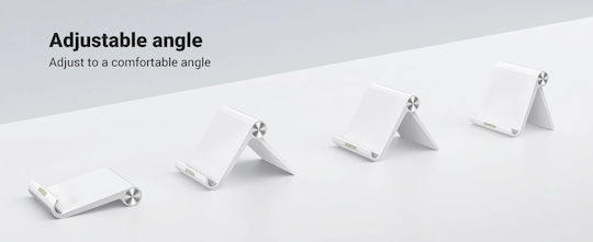 Ugreen Multi-Angle Desk Stand for Mobile Phone in White Colour