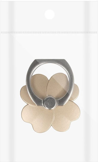 Ring Holder Flower Gold