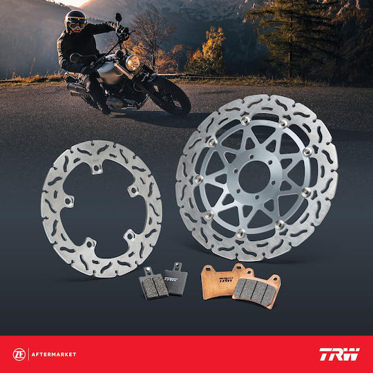 TRW Мотоциклетни Накладки Отзад За Aprilia Tuono Ducati Чудовище