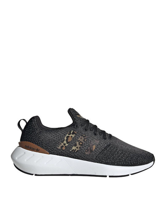 Swift Run 22 Adidași Pentru Femei Core Negru / Maro Sălbatic