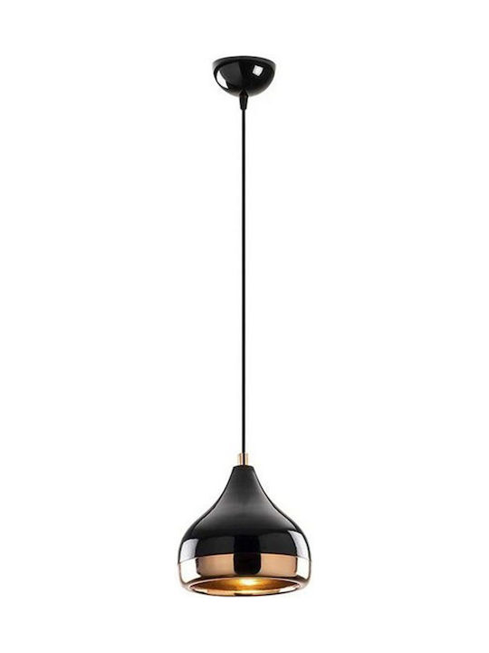 Pakketo PWL-0068 Reglabil Lustră Negru cu Dulie E27 17x112cm.