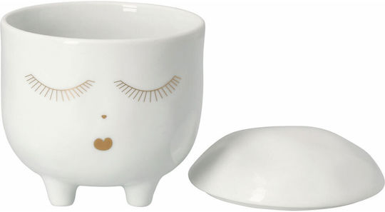Raeder Porcelain White Cup Holder