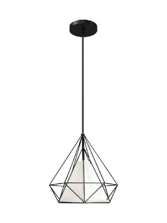 Powertech Pendant Light White with Socket E27 27x30cm