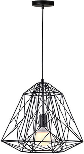 Pakketo Uamlen Pendant Light Black 40x35cm Pakketo Uamlen Pendant Light Black 40x35cm