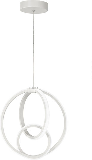 Heronia Pendant Light White 29cm
