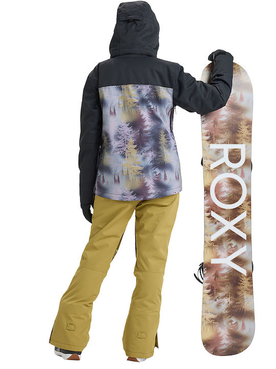 Roxy Diversion ERJTP03298-TMG0 Women's Trousers for Ski & Snowboard Beige