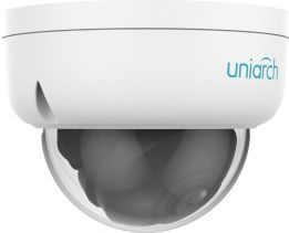 Uniarch IPC-D124-PF28K IP Κάμερα Παρακολούθησης Full HD+ 4MP Αδιάβροχη με Φακό 2.8mm