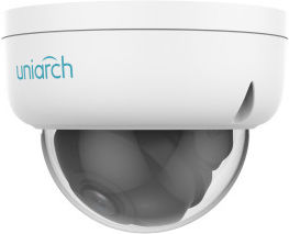 Uniarch IPC-D124-PF28K IP Κάμερα Παρακολούθησης Full HD+ 4MP Αδιάβροχη με Φακό 2.8mm