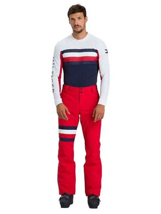 Rossignol Tommy Hilfiger Global RLJMP10-310 Мъжки Сноуборд-панталони Ски & Сноуборд Мека обвивка Червен