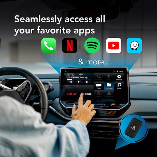 Car Carplay & Android Auto Adapter Autosky Ai Box Lite