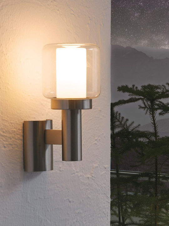 Eglo Poliento Wall-Mounted Outdoor Ceiling Light E27 IP44 15x32.5εκ.