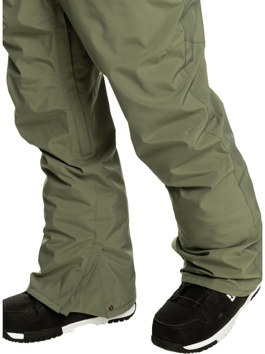 Quiksilver Estate EQYTP03146-GNB0 Men's Trousers for Ski & Snowboard Green