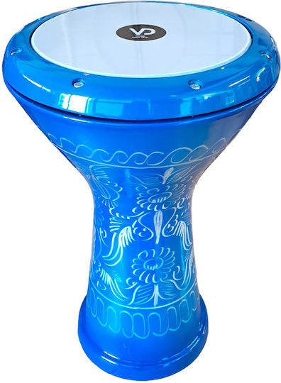 Doumbek Darbuka Vatan 3029-m Carved Blue