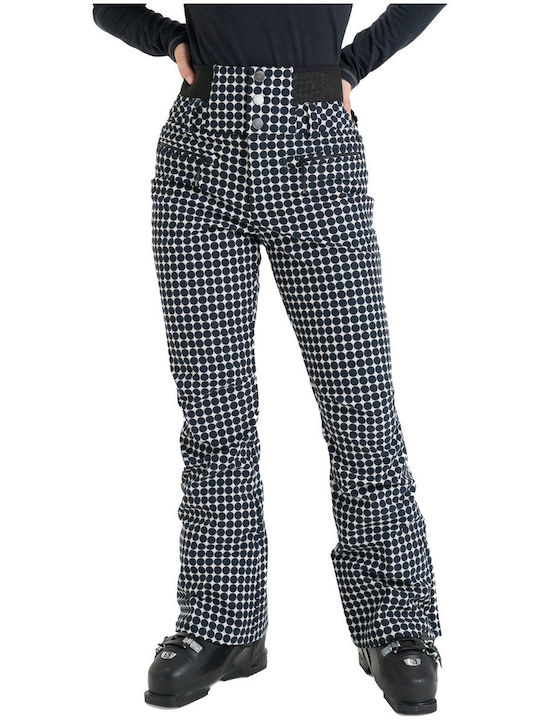 Roxy Rising High Snow ERJTP03295-WCF3 Γυναικείο Παντελόνι Σκι & Snowboard Soft Shell Λευκό