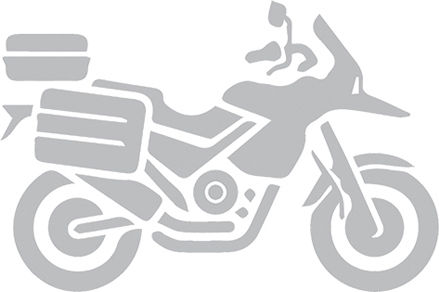 Kappa Moto Vizieră colorată motocicletă pentru Honda Transalp KD191S