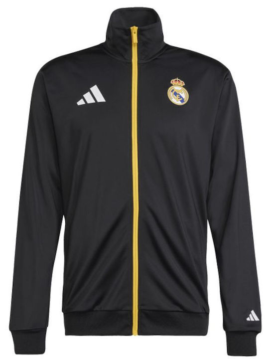 Herren Fleecejacke Schwarz