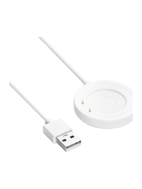 Akyga Charging Cable Зарядно за Vivo Watch 3 Черен