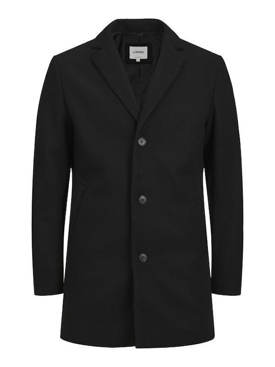 Мъжко палто Black
