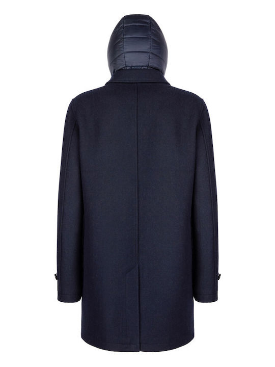 Herren Mantel Blue