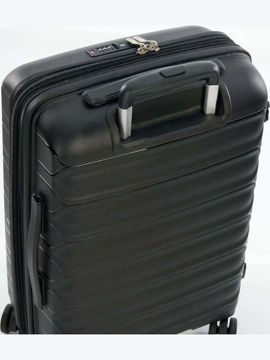 Verage Cabin Hard Suitcase Black with 4 Wheels 24061-S-Black