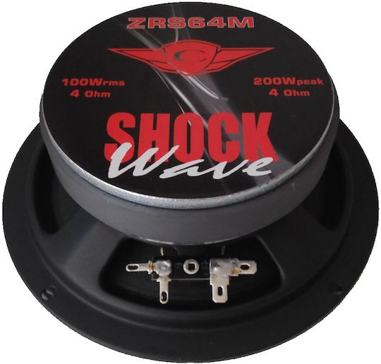 Bizzar Boxă Auto Shockwave ZRS64M 6.5" cu 100W RMS (Midrange)
