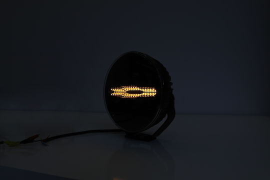 Cold Round Car Headlight LED 10 - 30V 175W 22.85cm with White Lighting 1 Piece