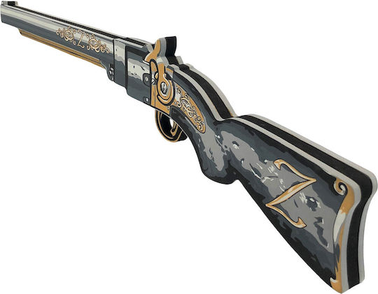 Karnevalsaccessoires Goldenes Pistole