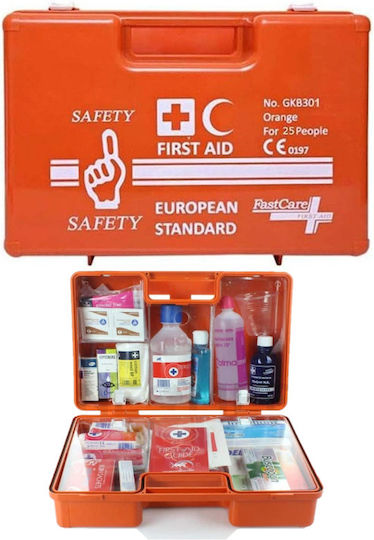 Plastic First Aid Box with Equipment