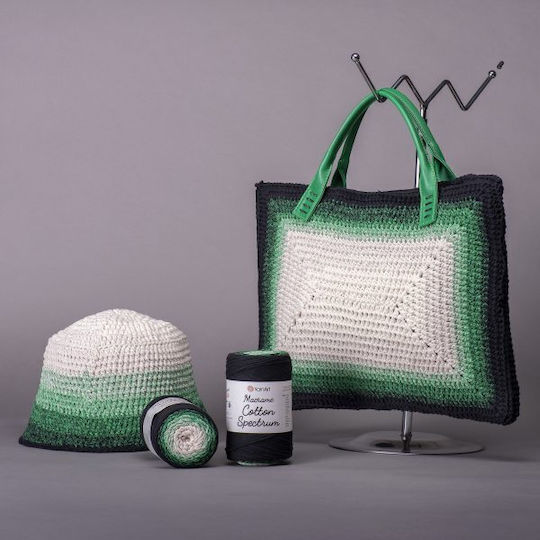 Yarn Art Νήμα Πλεξίματος Βαμβακερό Macrame Spectrum Κωδ 1305 225μ 250 Γρ