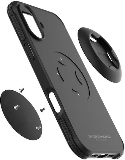 Interphone Θήκη Κινητού Apple iPhone 16 Plus για Βάση Στήριξης Μοτοσυκλέτας