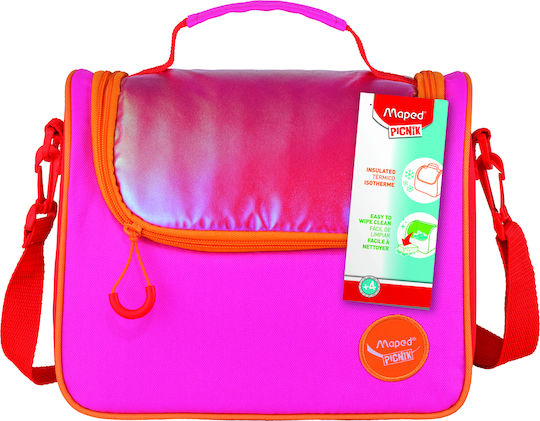 Maped School Insulated Lunch Bag 6.3l Pink