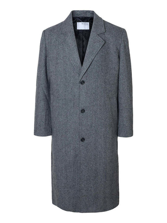 Мъжко палто Dark Grey