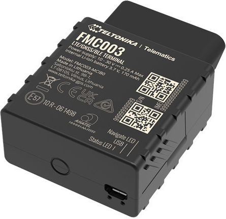 Teltonika OBD GPS Tracker FMC003 GSM / Glonass / Bluetooth / GNSS για Αυτοκίνητα