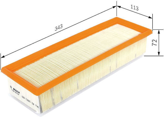 Bosch Auto Luftfilter Bmw 5/7 F11/f18 X4 F26 14