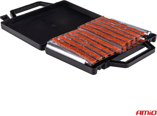 Kit Reparare Anvelope Tubeless 25 Bucăți Amio-04692