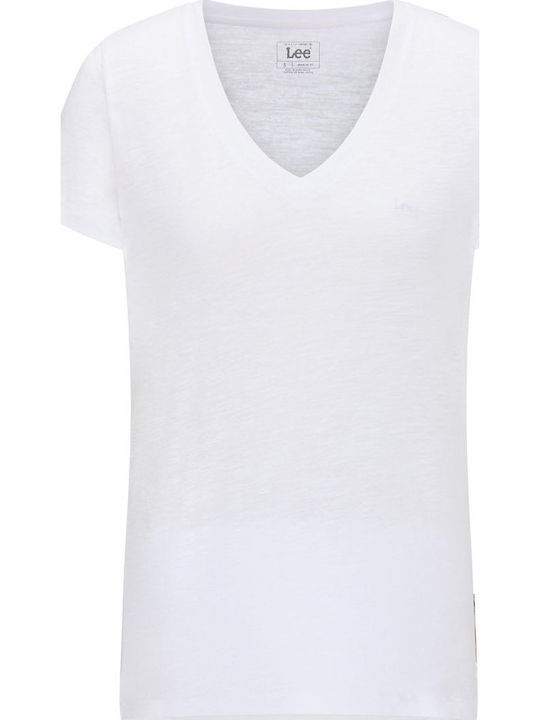 Damen T-Shirt Weiß
