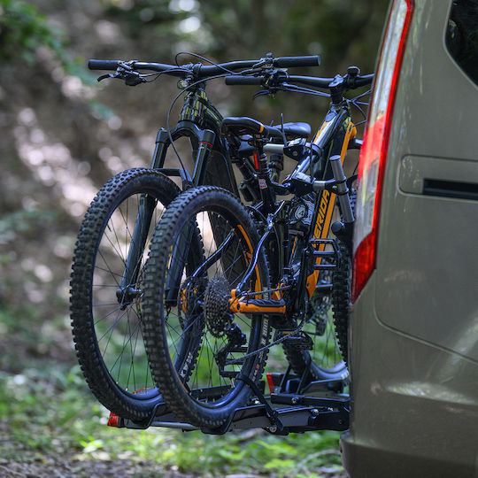 Menabo Orbit 2 Tow Hitch Car Rack for 2 Bicycles