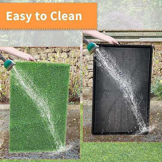 Dog Training Toilet with Grass