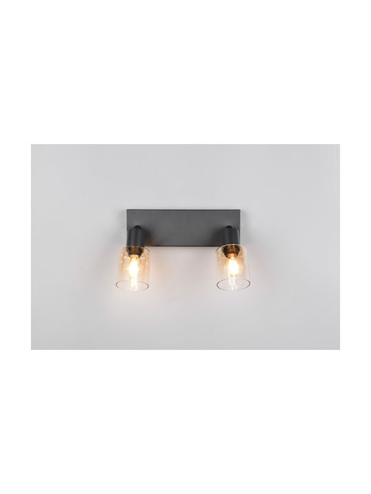 Trio Lighting Spot in Schwarz Farbe
