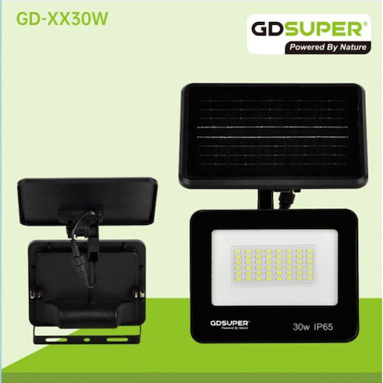Στεγανός Ηλιακός Προβολέας LED 30W IP65