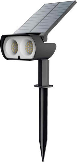 Lucas Waterproof Solar LED Floodlight 50W Cold White 6000K IP66