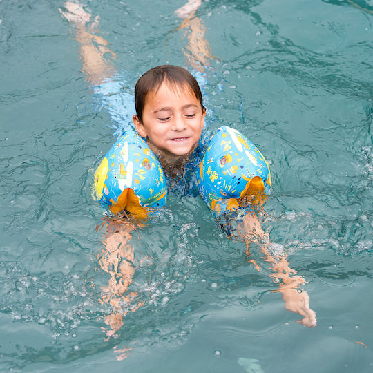 Splash Schwimmflügel mit Bruststütze „Krokodilchen“ Alter 0-2 Jahre