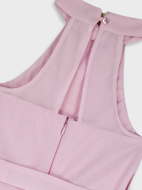 Glam Girls Sleeveless Dress Pink